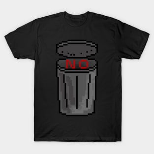 No trash talk pixel T-Shirt